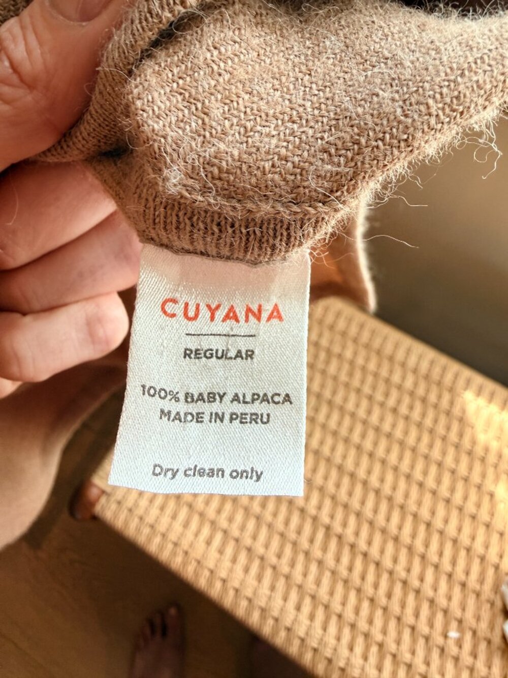 Cuyana Baby Alpaca Turtleneck Sweater - Picture 4 of 4